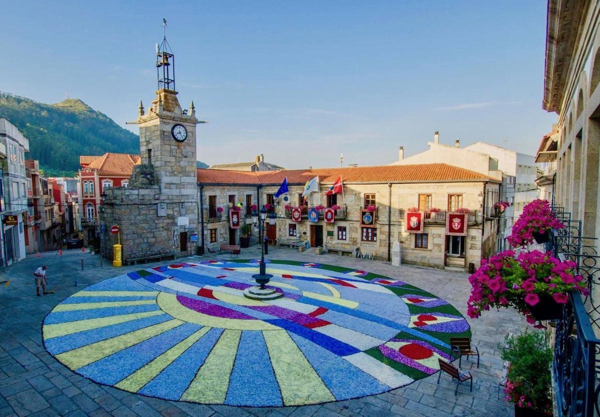 Apartamento Cerca Del Puerto A Guarda Extérieur photo